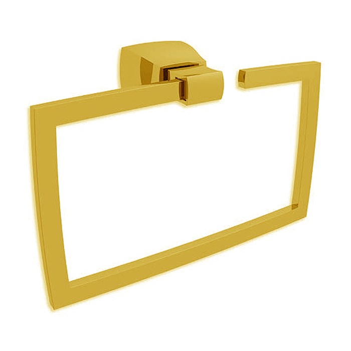 Bertocci Grace Полотенцедержатель - кольцо 25 см, подвесной, цвет: золото матовое