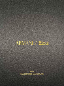 Armani Roca Каталог Baia аксессуары 2021 EN