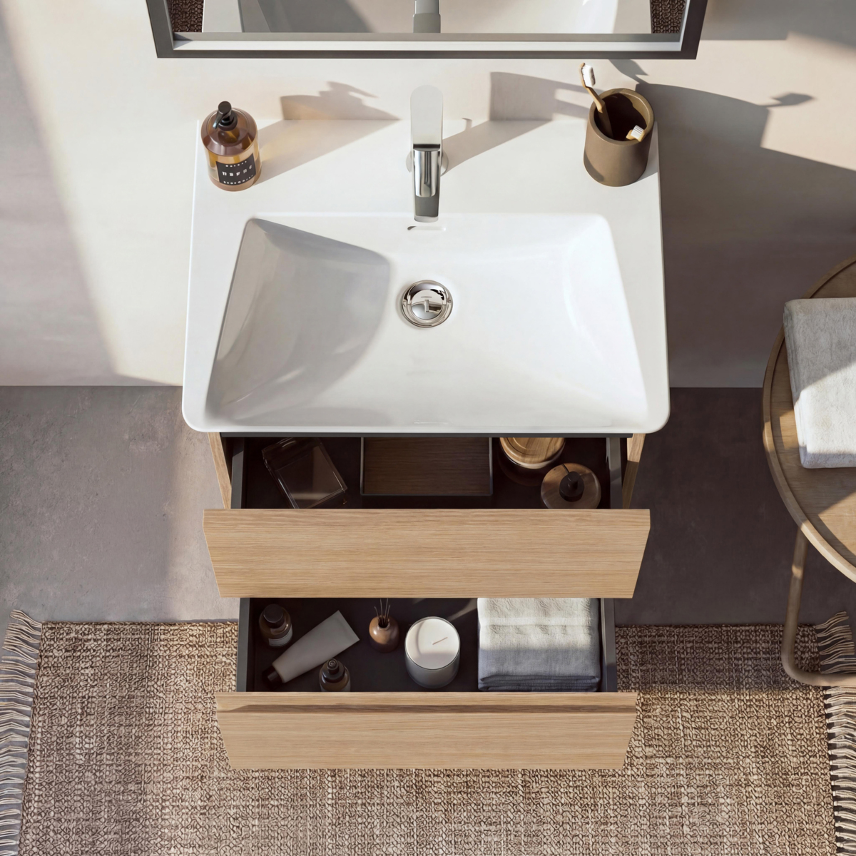 Ideal Standard La Dolce Vita Раковина подвесная 56х40,5см., с 1 отв., цвет: белый