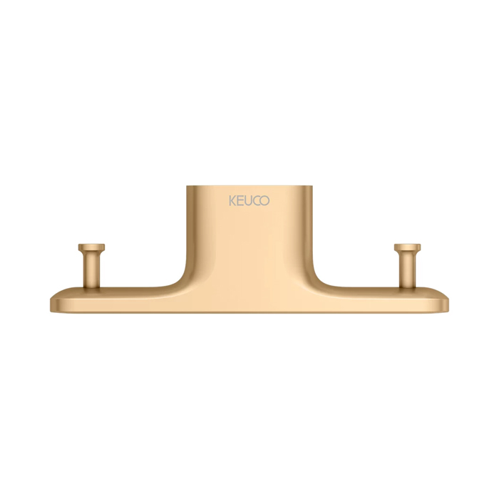Keuco Edition 400 Крючок, подвесной, двойной, цвет: цвет: brushed brass