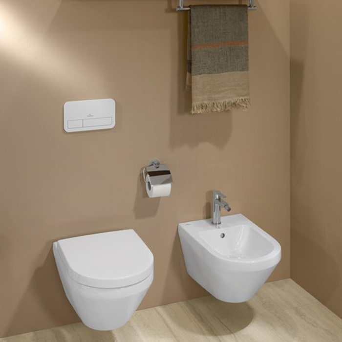 Villeroy&Boch ViConnect Клавиша смыва, цвет: белый