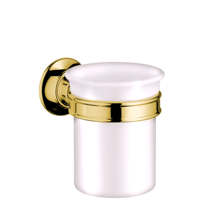 Axor Montreux ​Стаканчик​ для​ зубных ​щеток​, подвесной, цвет: полированное золото