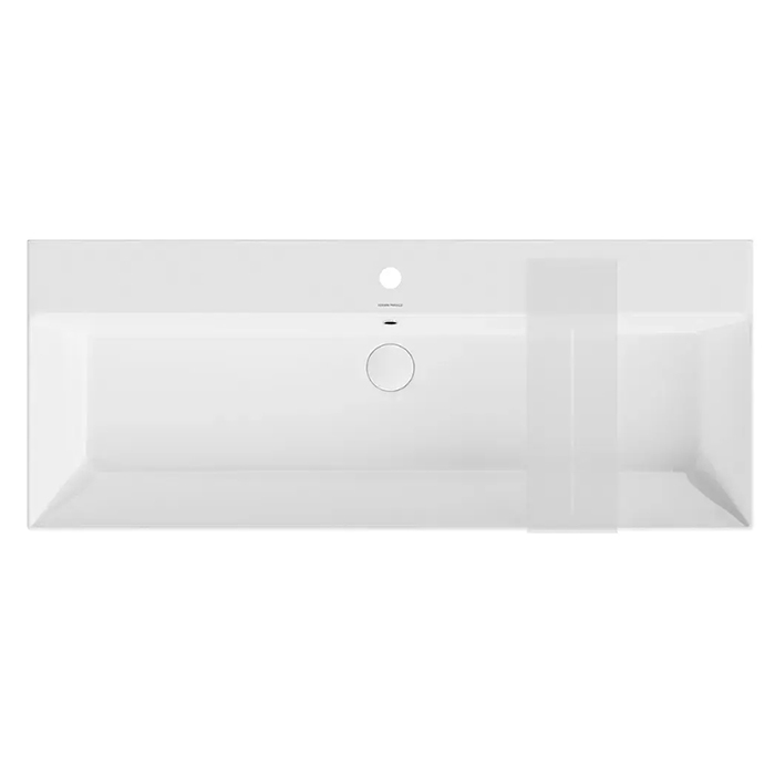 Kerama Marazzi Grande Раковина подвесная 119.5х18см., с 1 отв., цвет: белый глянцевая