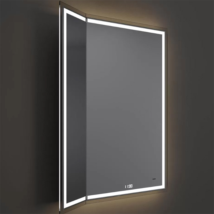 Kerama Marazzi Tecno Зеркало 65х85см., с поворотной дверцей, подсветкой и функцией антизапотевание