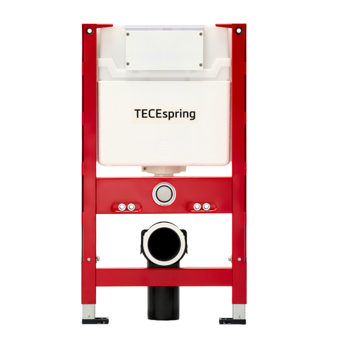 TECEspring profil Система инсталляции для унитаза 82см., c креплением к стене, без панели смыва