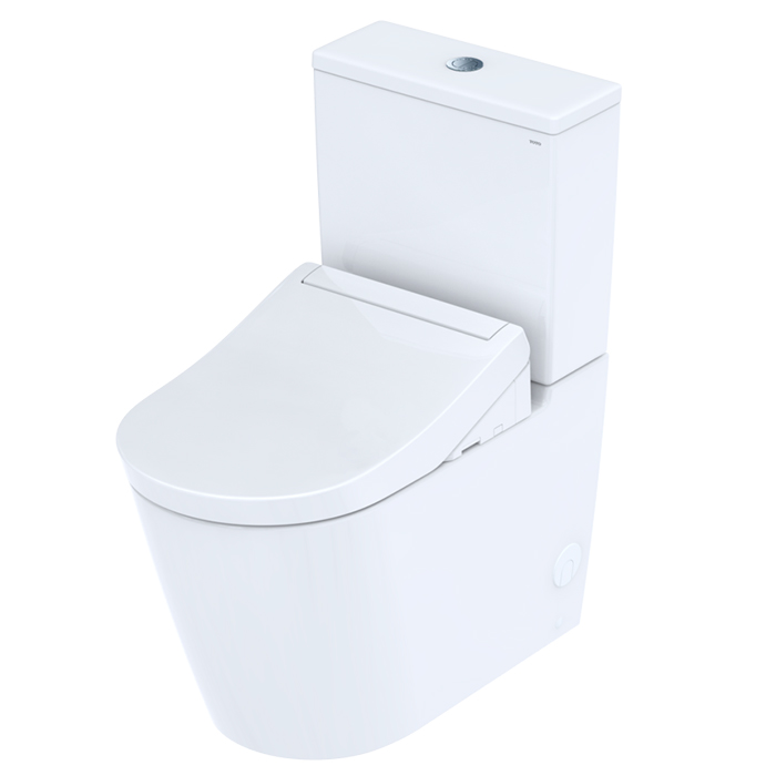 TOTO RP Унитаз моноблок 38x70x43см, безободковый, цвет: белый
