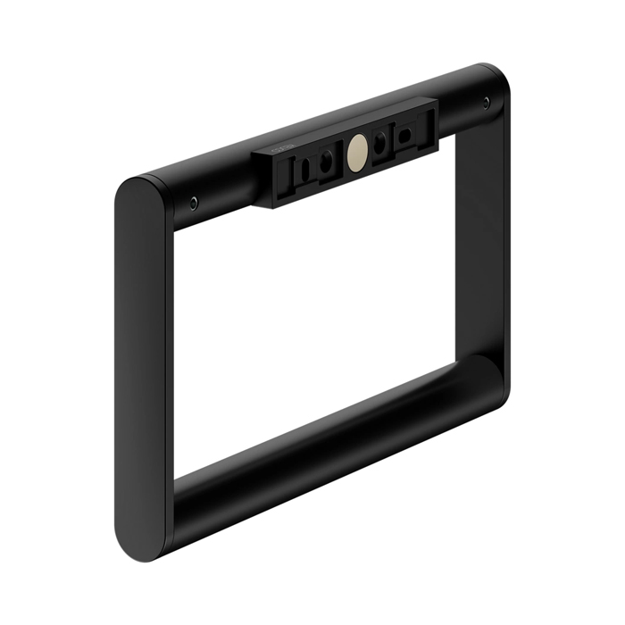 Keuco Plan Полотенцедержатель-кольцо, поворотный, цвет: черный матовый