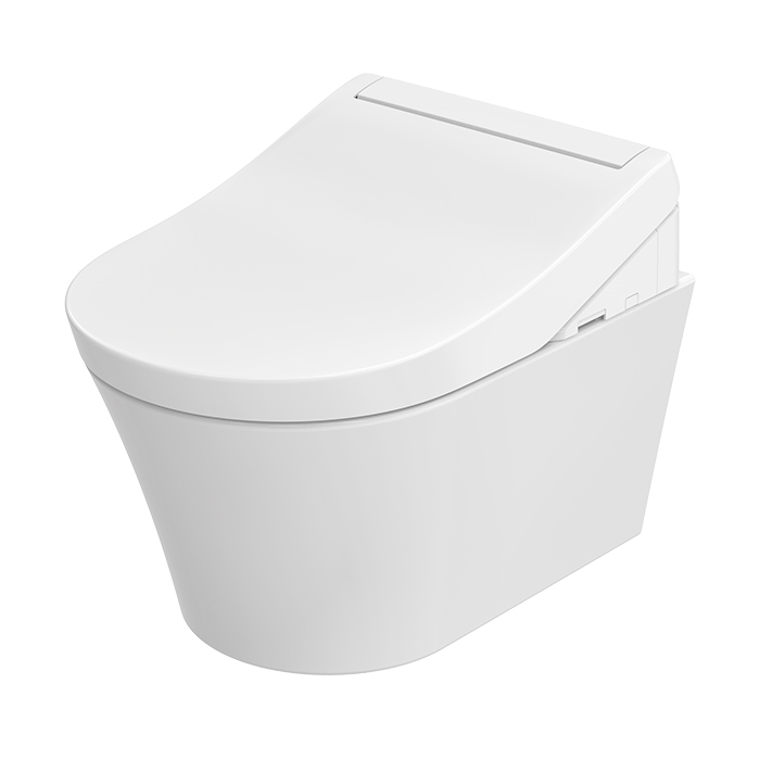 TOTO WASHLET RG Lite Сиденье-вошлет 38.3х50х13cм., с пультом д/у, для унитазов CW553Y/552RY/762Y/761Y, цвет: белый