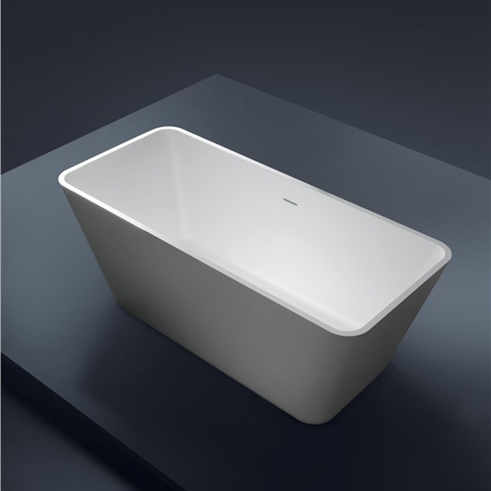 Gruppo Treesse Viva Ванна отдельностоящая 165х70см, из искусственного камня, цвет: белый