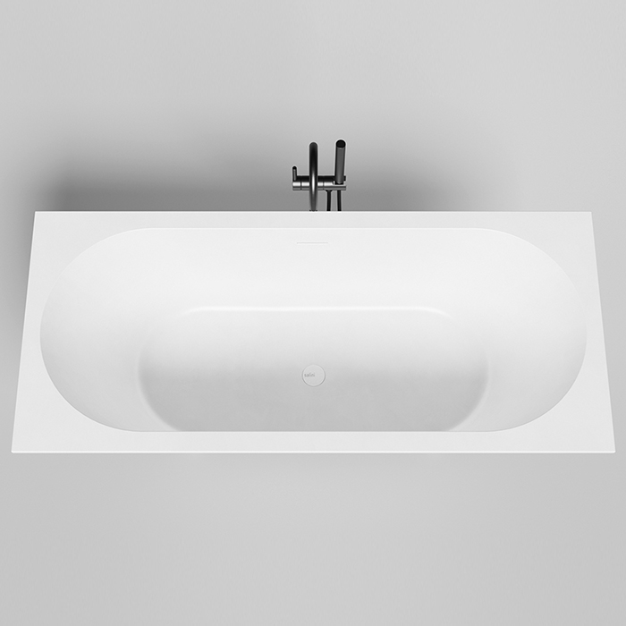Salini Ornella KIT Встраиваемая ванна 170х75х60см., прямоугольная, материал: S-Sense, цвет: белый матовый