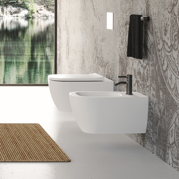 Alice Wunder Биде подвесное 53х31см., цвет: белый глянцевый