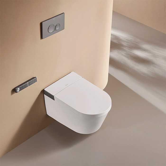 Arrow Pollux Унитаз Smart с функцией биде, 34x60см, подвесной, безободковый, цвет: белый