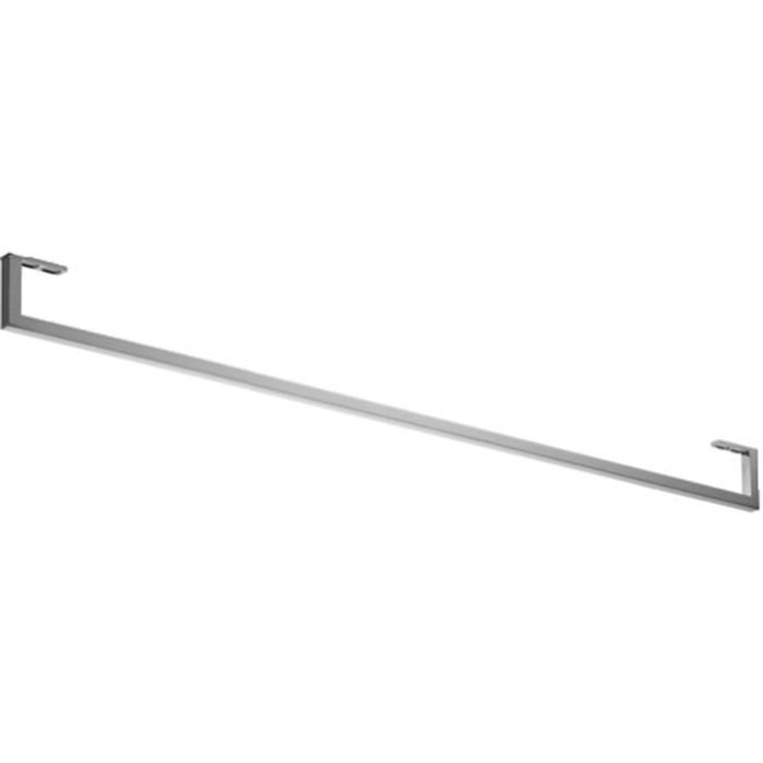 Duravit D-Code Полотенцедержатель труба с квадратным сечением, 100.9x1.4см, хром