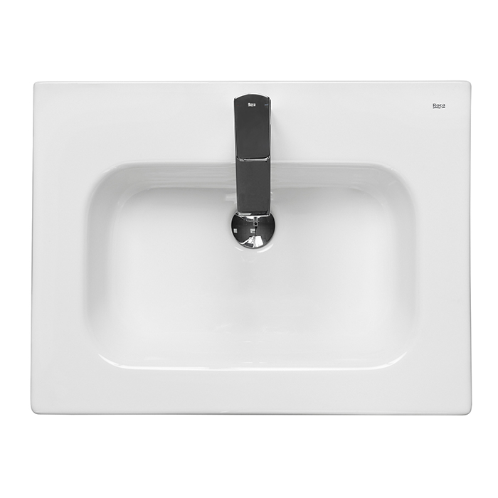 Roca Victoria-N UNIK Раковина подвесная 60x46x16см., с 1 отв., цвет: белый