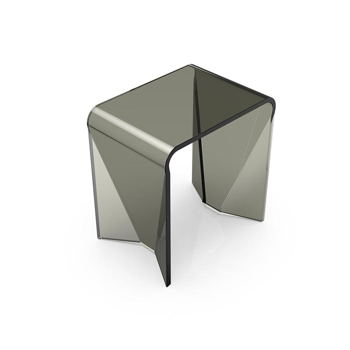 Knief Solid Surface Табурет отдельностоящий, из полимерного материала, цвет: Turmalin # 020
