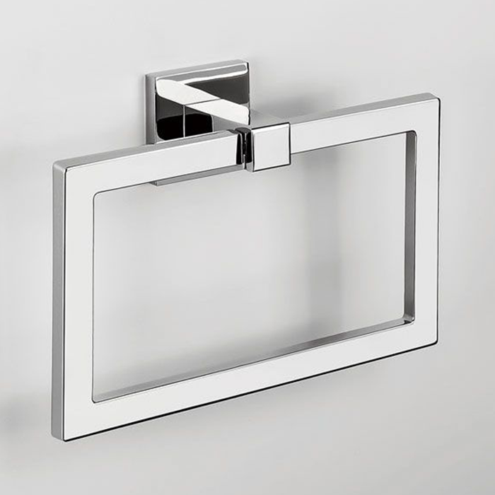 Colombo Basic Q Полотенцедержатель кольцо, цвет: хром