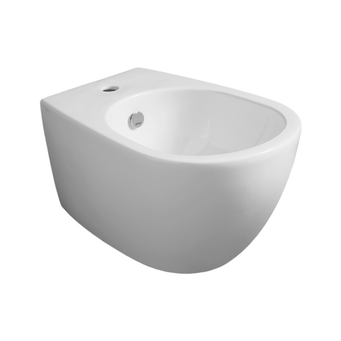 Simas Vignoni биде подвесное 56x36.5см, с 1 отв., цвет: белый