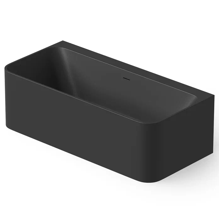 Dea Design Modern Ванна 160х80х56см., отдельностоящая, Solid Surface, цвет: Black №16