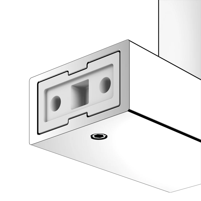 Keuco Edition 11 Полотенцедержатель, подвесной, вертикальный, цвет: хром