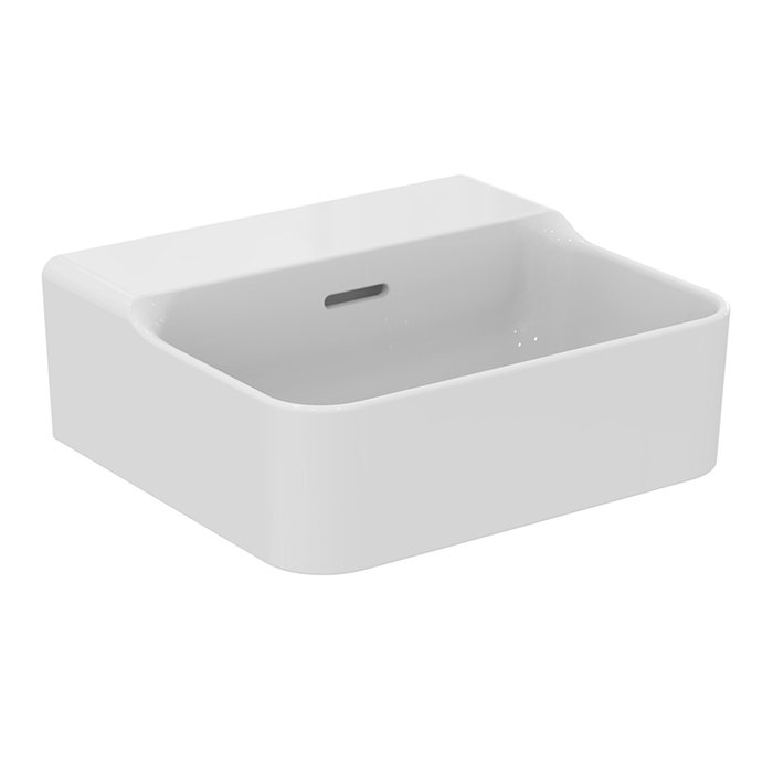 Ideal Standard Conca Раковина подвесная/накладная, 40х35хh16см, без отв., без крепежа, цвет: белый