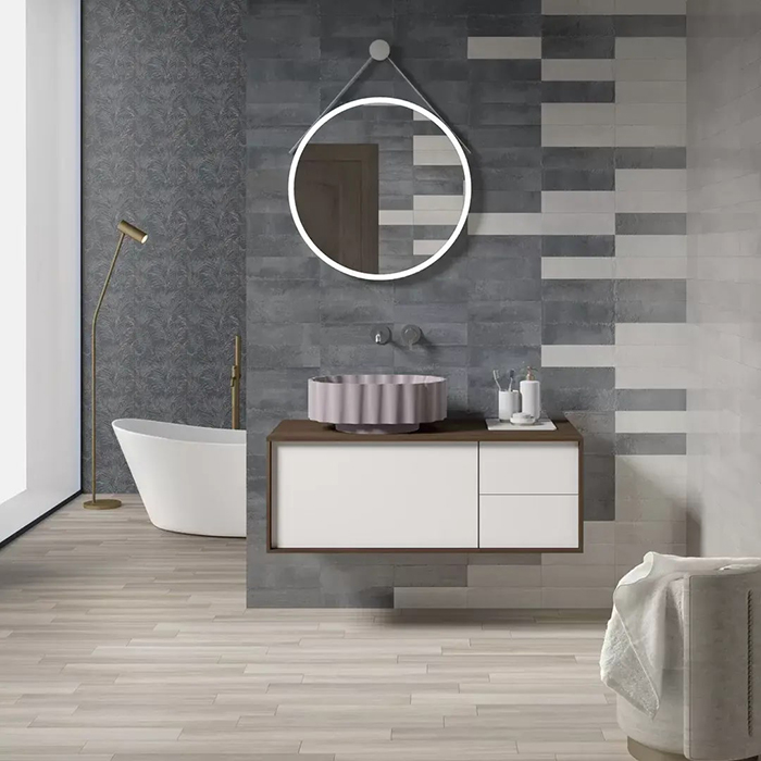 Kerama Marazzi Cono 70 Зеркало 70см., подвесное, цвет: белый матовый