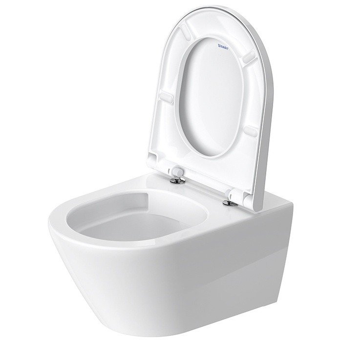 Duravit D-Neo Унитаз подвесной 37x54 см, безободковый, в комплекте с сиденьем, цвет: белый