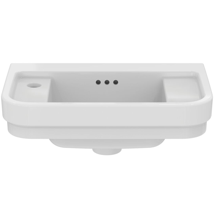 Ideal Standard Calla Раковина 50х32xh18см., подвесная, с 1 отв.,  Sx, с крепежом, цвет: белый глянец