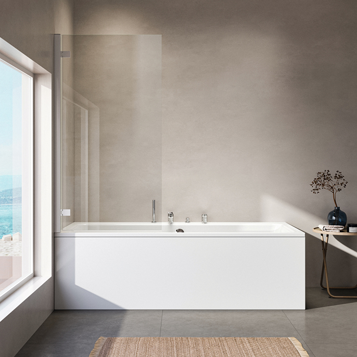 Ideal Standard Dolce Vita Ванна 190x90 см, встраиваемая, акрил, без панелей, перелива, ножки в комплекте, цвет: белый глянец