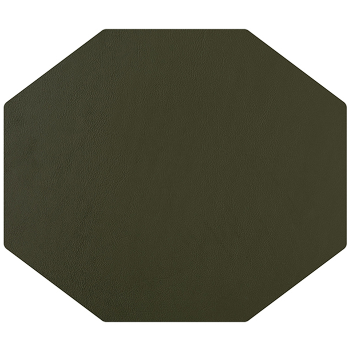 ADJ Шестиугольный плейсмат, 44,5x38 см., цвет: горчичный/оливковый