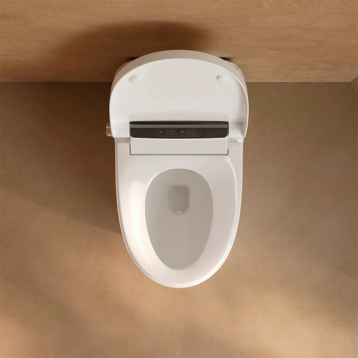 Arrow Pollux Унитаз Smart с функцией биде, 40x68см, напольный, безободковый, цвет: белый
