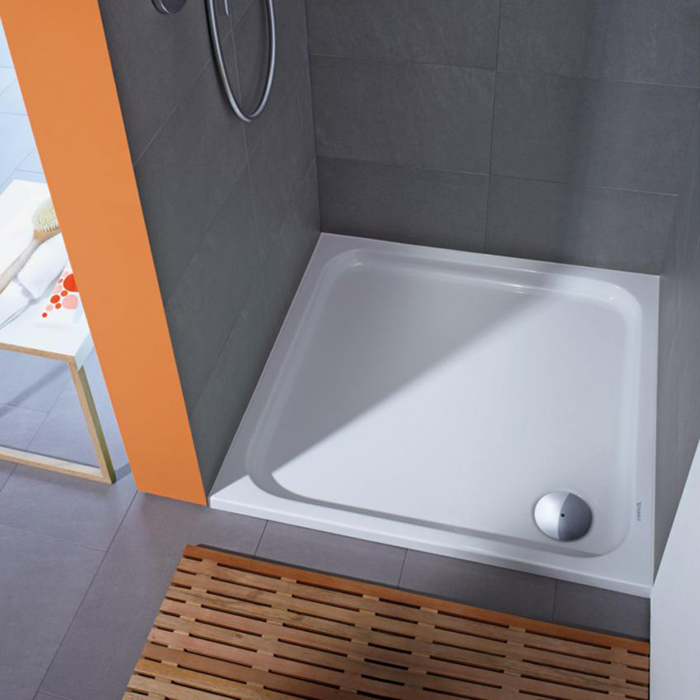 Duravit D-Code Душевой поддон 90x90х8.5см., акриловый, квадратный, цвет: белый