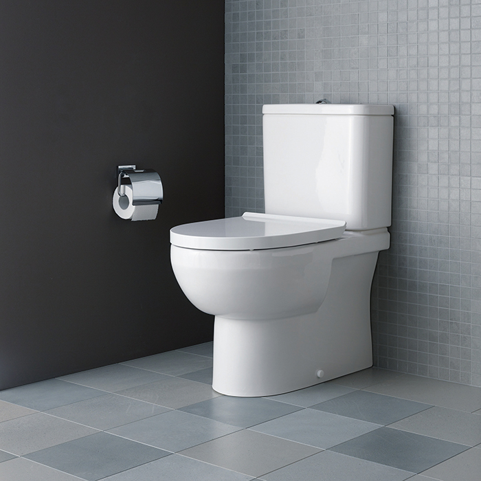 Duravit No.1 Унитаз-моноблок 36.5x65.5см, напольный, безободковый, цвет: белый