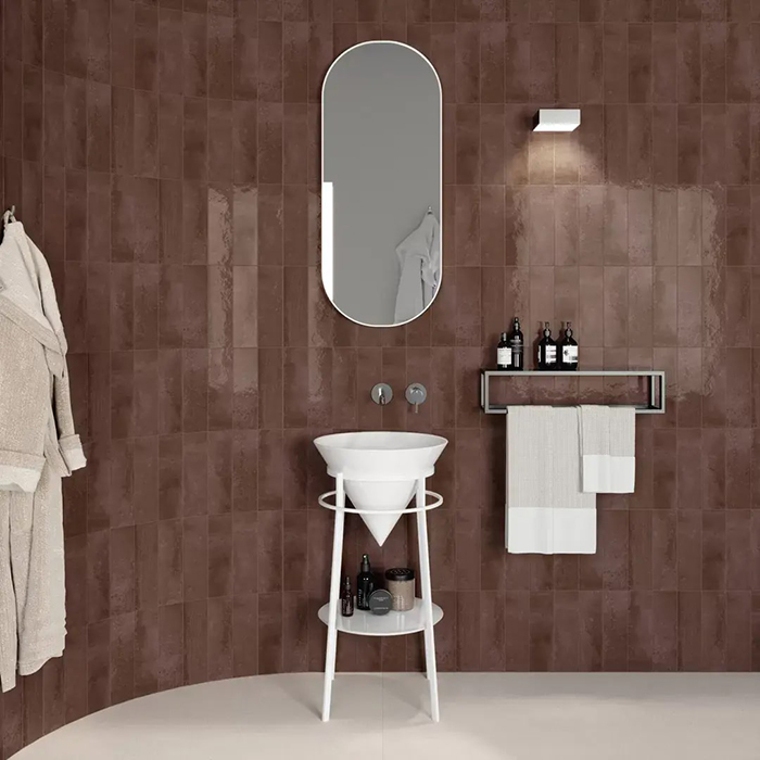 Kerama Marazzi Cono 42 Зеркало 42см., подвесное, цвет: белый матовый
