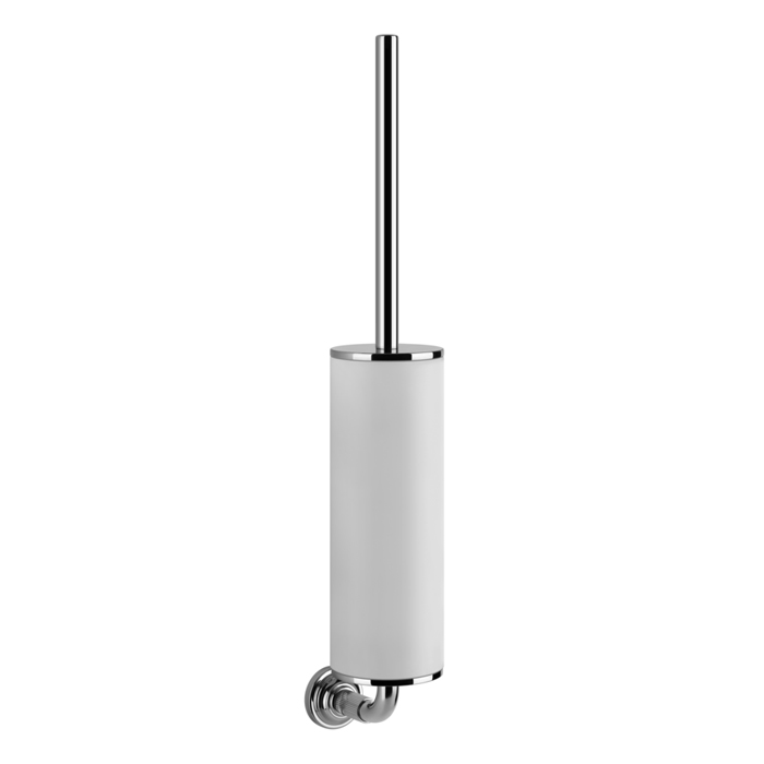 Gessi Venti20 Ершик для унитаза, подвесной, цвет: белый/хром