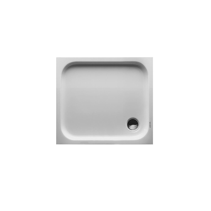 Duravit D-Code Поддон для душа 900х800х85 мм., прямоугольный, Antislip, акрил, цвет: белый