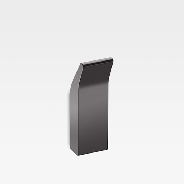 Armani Roca Island Крючок одинарный на стенный 30x27x85,6мм, подвесной, цвет: черный