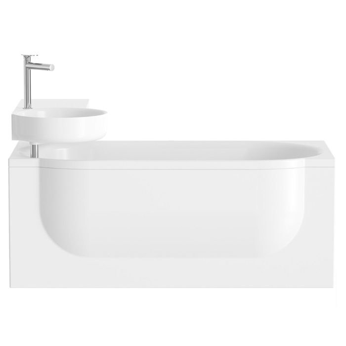 Ravak Arc Ванна 150x75см., пристенная, акриловая, L, цвет: белый