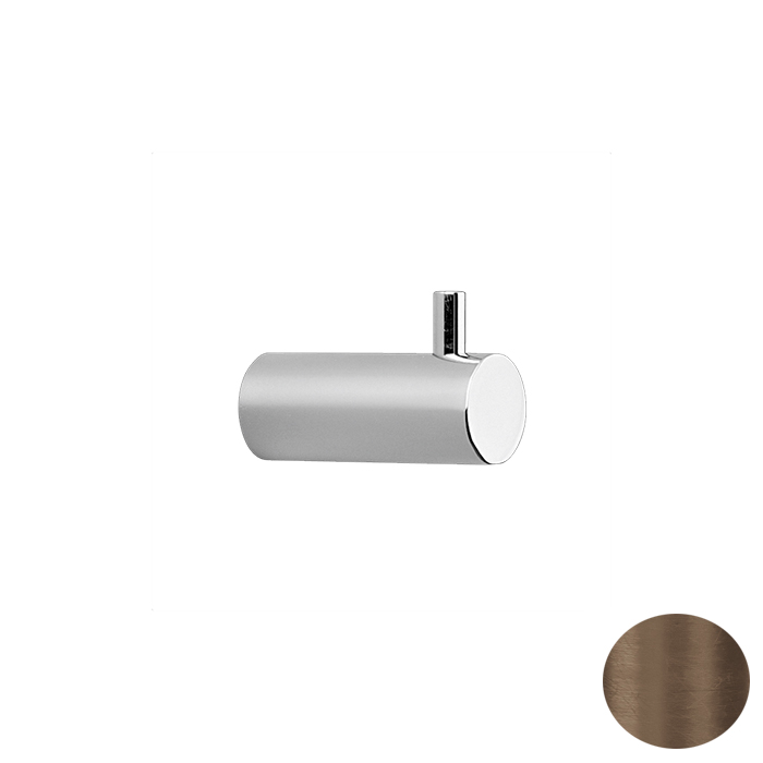 Cisal System Крючок, подвесной, цвет: темная матовая латунь