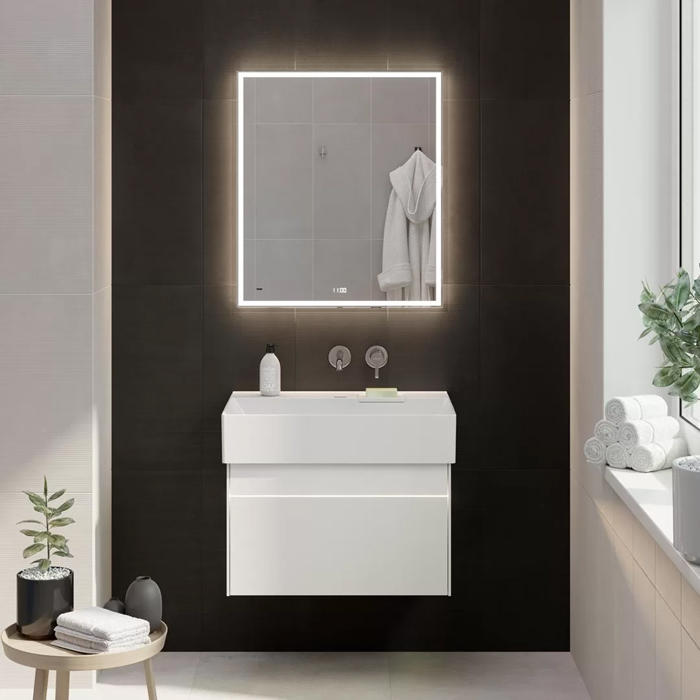 Kerama Marazzi Logica Тумба подвесная 67x46x40.3см., 2 ящика, цвет: белоснежный