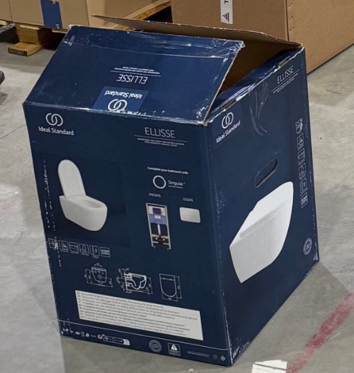 Ideal Standard Ellisse Унитаз подвесной, безободковый, с сиденьем, цвет: белый