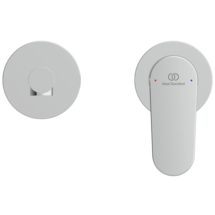 Ideal Standard Ceralife O Смеситель для раковины, настенный, излив: 18см., без донного клапана, для монтажа с A1313NU цвет: хром