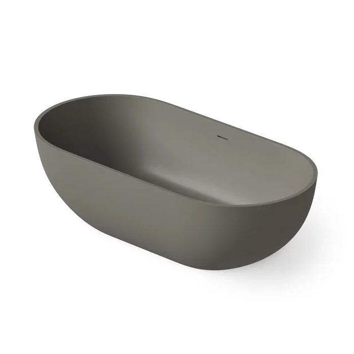 Dea Design Shadow Ванна 178x88x52см., отдельностоящая, цвет: grey
