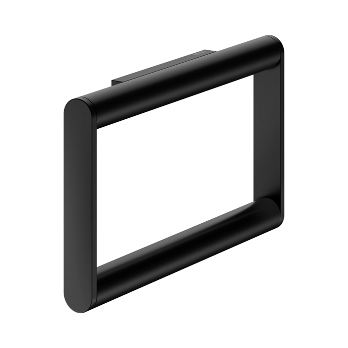 Keuco Plan Полотенцедержатель-кольцо, поворотный, цвет: черный матовый