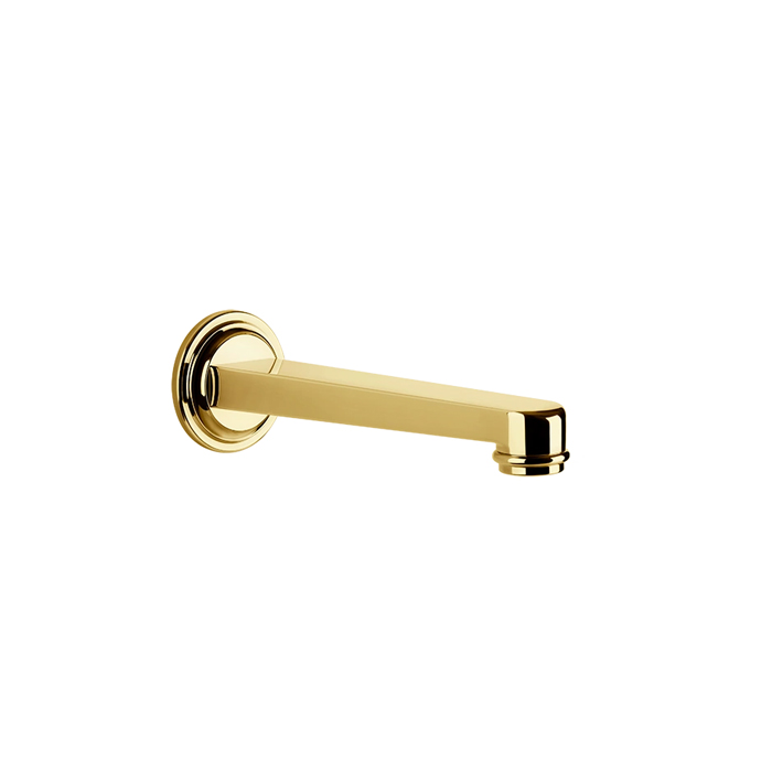 Gessi VENTI20 Излив для ванны 20.9см., настенный, цвет: Gold PVD