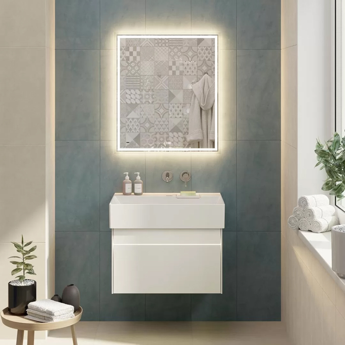 Kerama Marazzi Logica Тумба подвесная 67x46x40.3см., 2 ящика, цвет: белоснежный