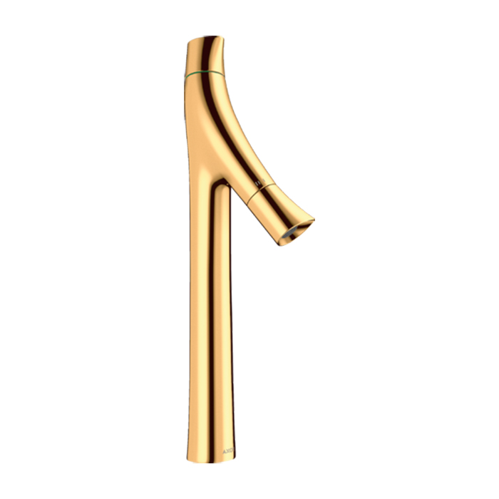 Axor Starck Organic Смеситель для раковины 240, на 1 отв., высокий, цвет: полированное золото
