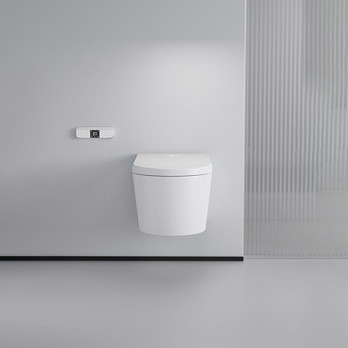 NEMO Унитаз с функцией биде 60x38см., подвесной, электронный, tornado, сиденье микролифт, цвет: белый
