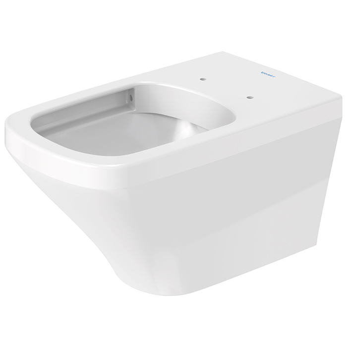 Duravit DuraStyle Унитаз удлиненный подвесной безободковый 62х37см., с креплением, цвет: белый 