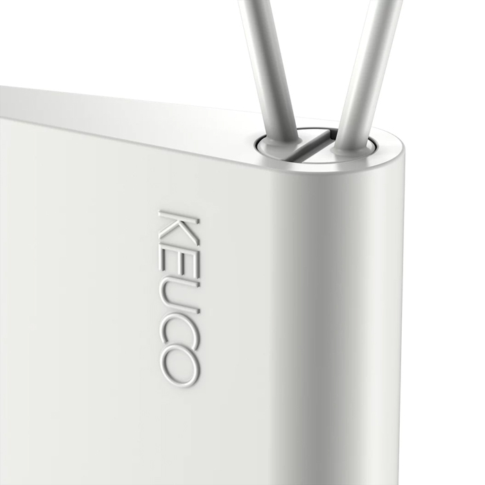 Keuco Стеклоочиститель с настенным креплением, скрытый крепеж для приклеивания в к-те цвет: белый