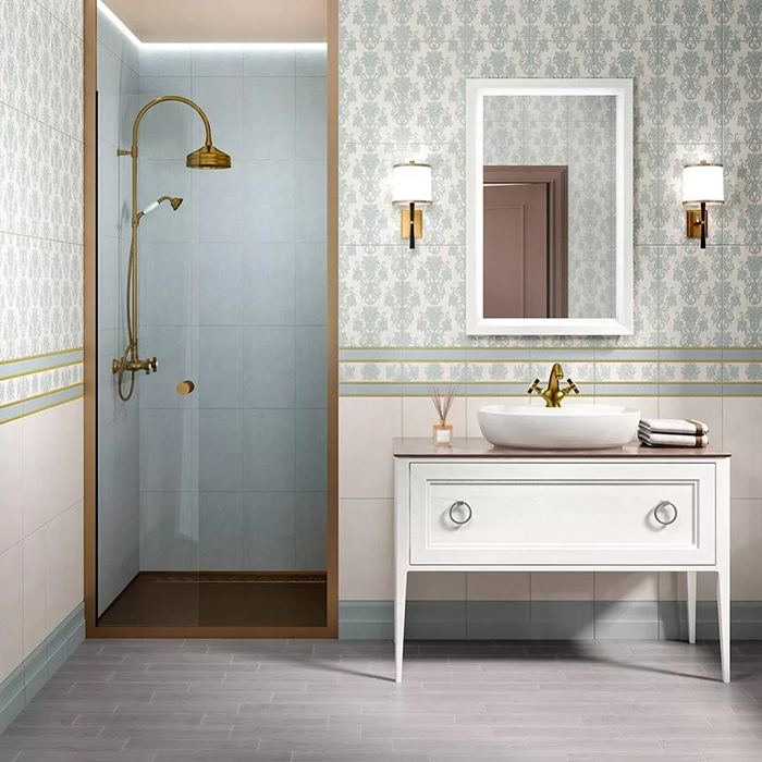 Kerama Marazzi Plaza Classic Зеркало 65x100см, цвет: белое матовое